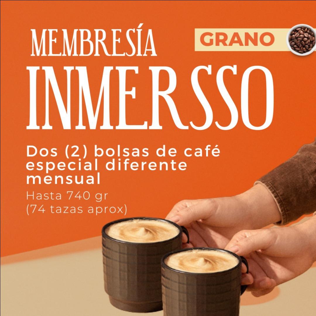 Membresía Inmersso (2 bolsas de café) CON ENVIO